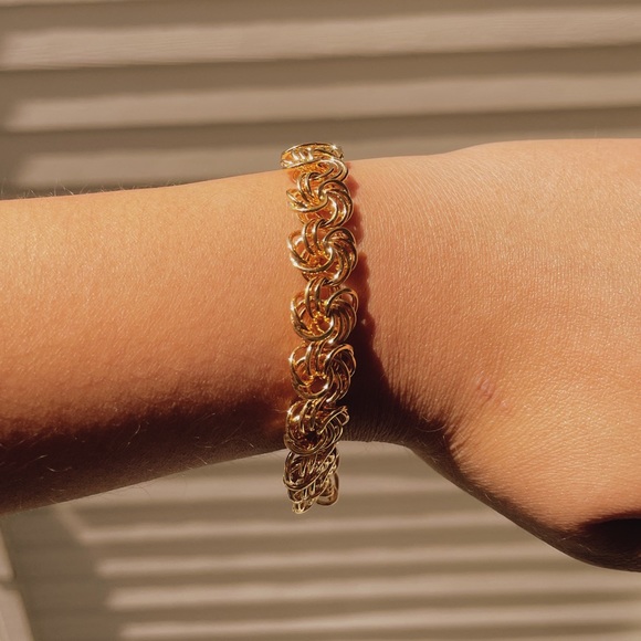 Napier Knitted Chain Style Bracelet - Picture 5 of 6